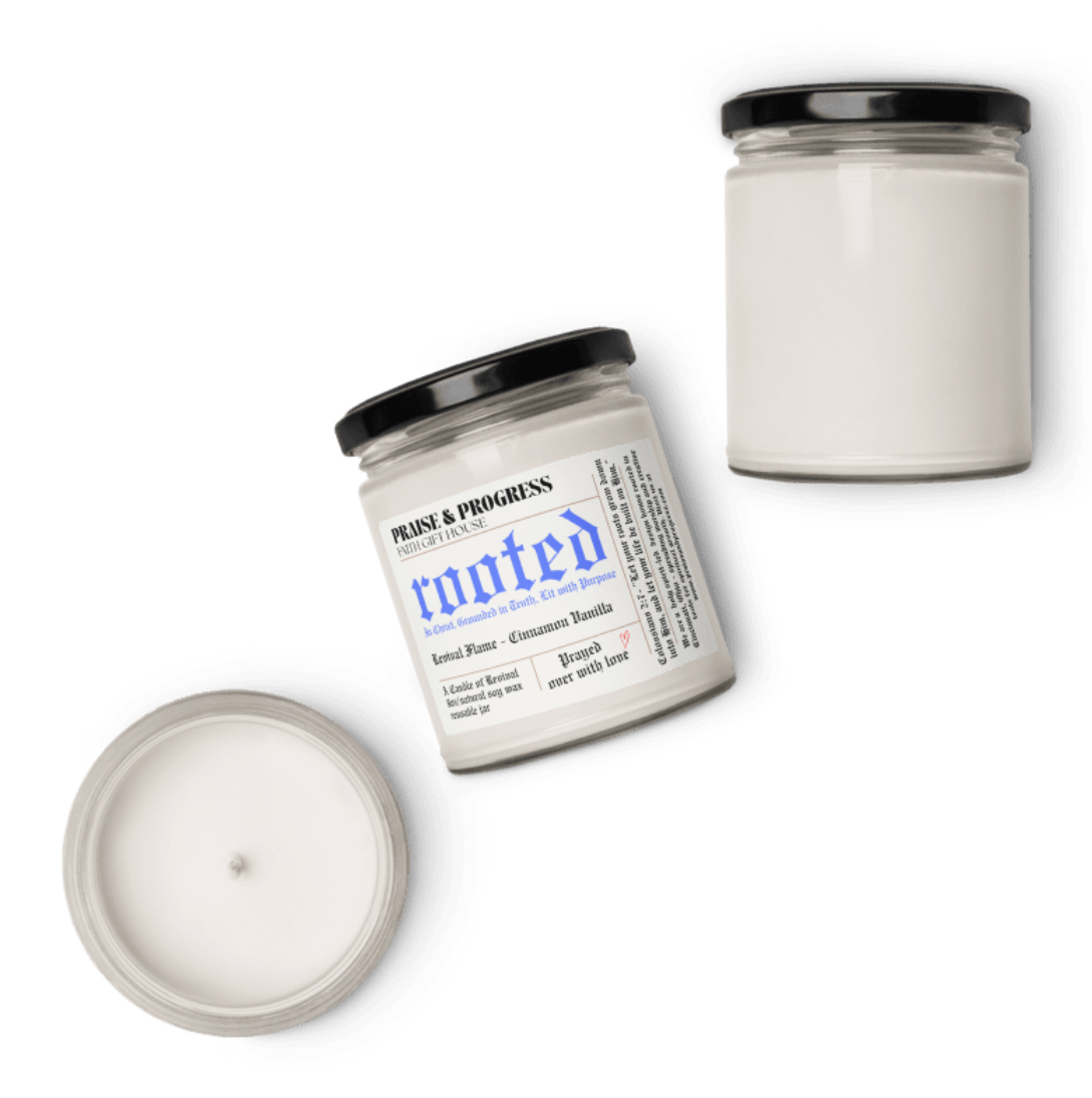 ROOTED - A Candle of Revival (Cinnamon Vanilla)