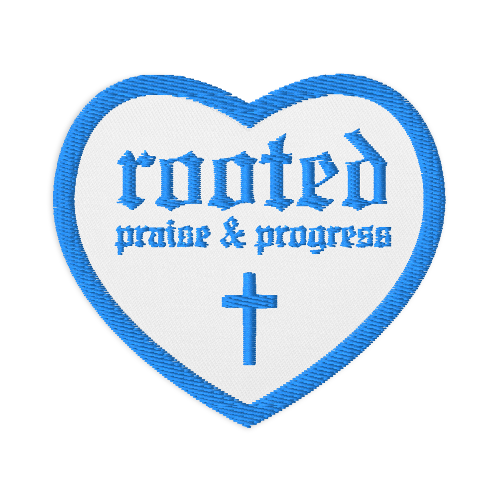 ROOTED Embroidered Patch