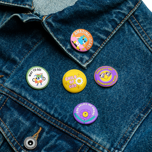 Child of God Pin Pack – 5-Piece Button Set