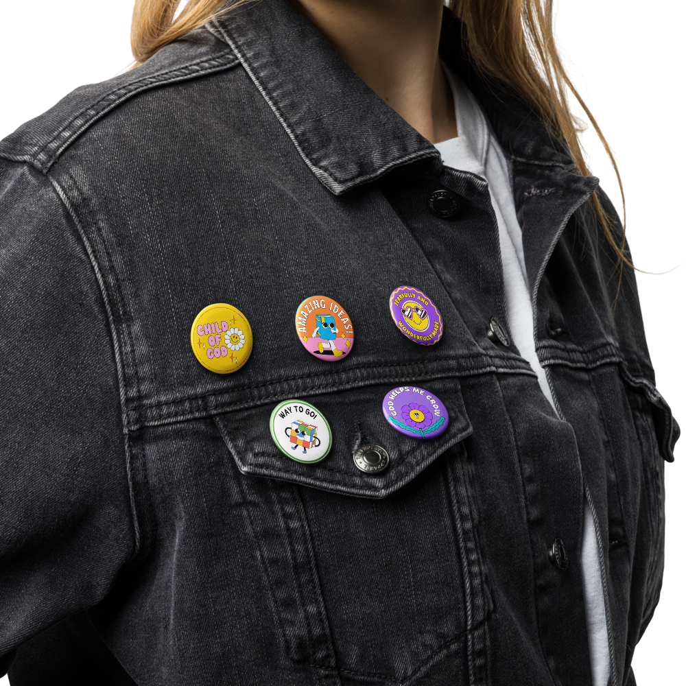 Child of God Pin Pack – 5-Piece Button Set