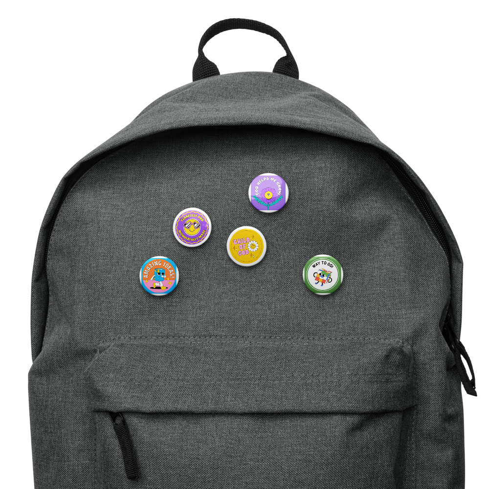 Child of God Pin Pack – 5-Piece Button Set